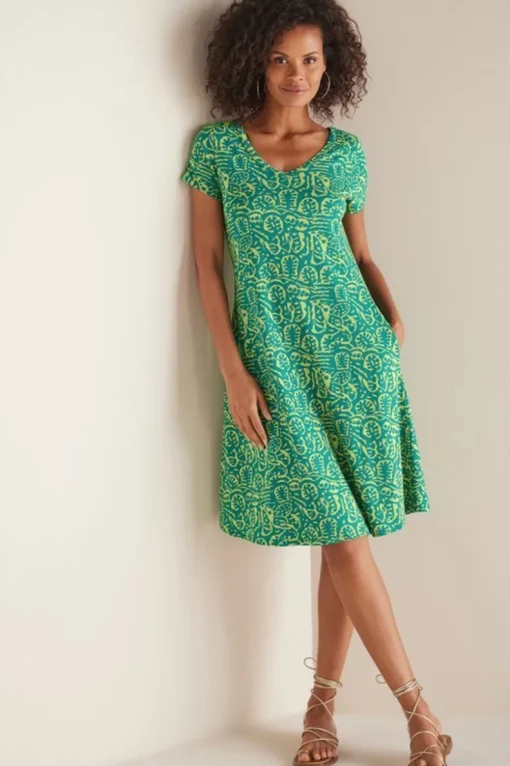 Discount Soft Surroundings Short Santiago Gaia Dress