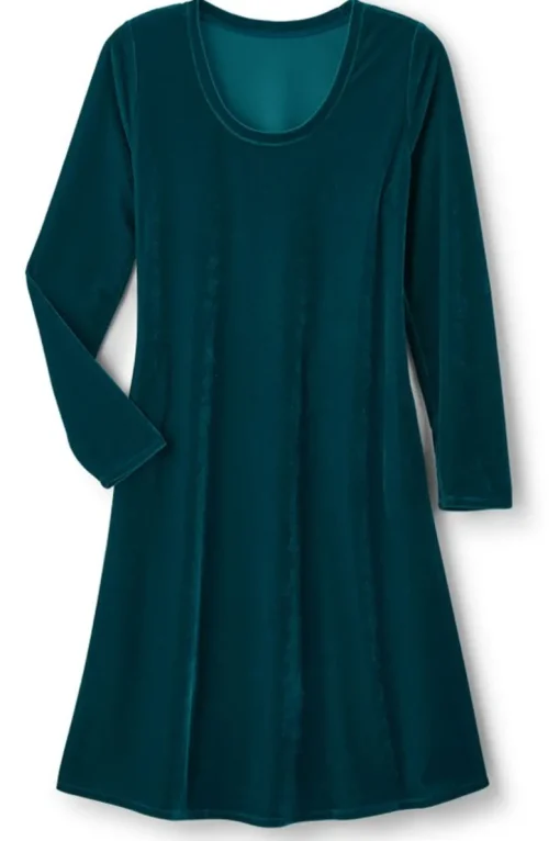 Hot Soft Surroundings Short Santiago Velvet Dress