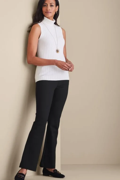 Online Soft Surroundings Soft Essential Ponte Bootcut Pants