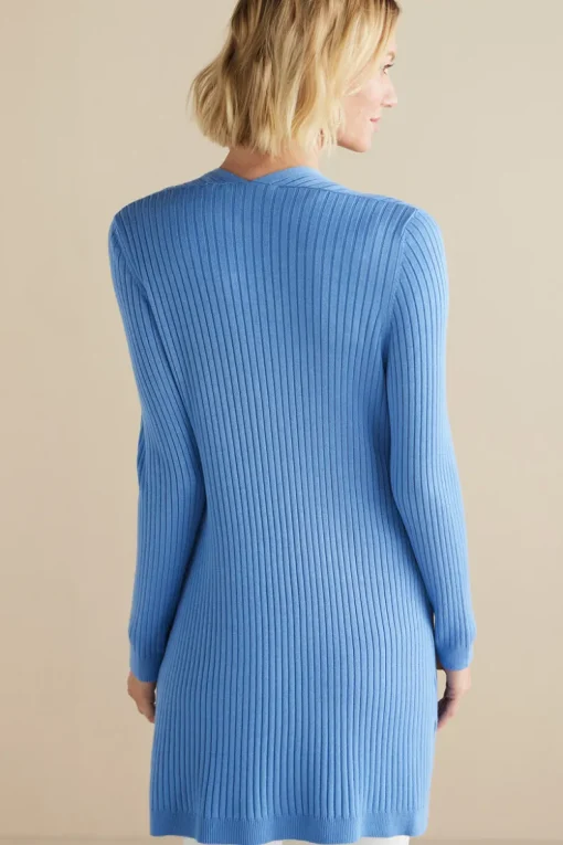 Online Soft Surroundings Soft Essential Ribbed Long Cardi