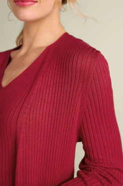 Online Soft Surroundings Soft Essential Ribbed Long Cardi