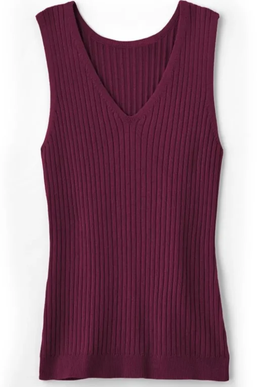 Clearance Soft Surroundings Soft Essential Ribbed Sweater Tank