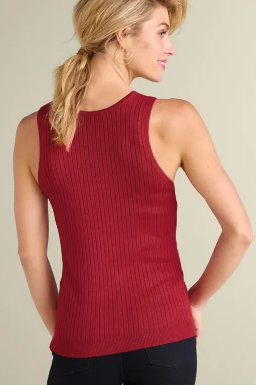 Clearance Soft Surroundings Soft Essential Ribbed Sweater Tank