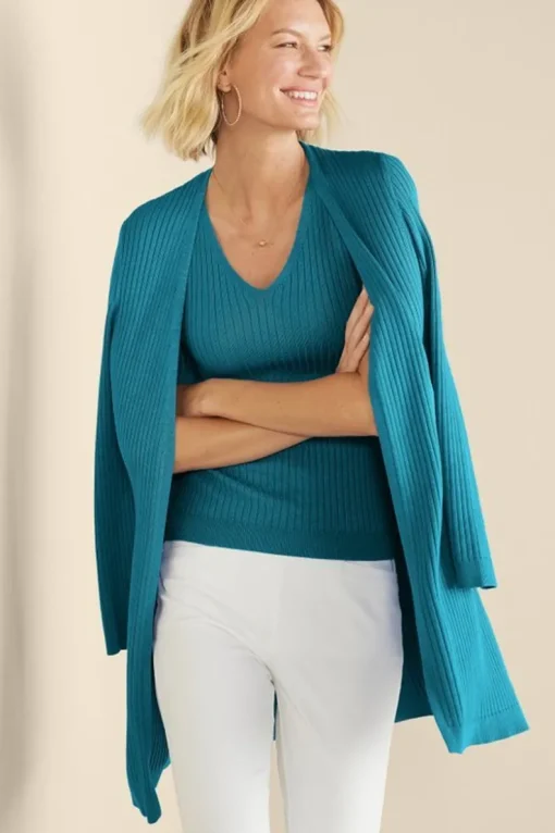 Clearance Soft Surroundings Soft Essential Ribbed Sweater Tank