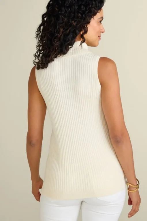 Outlet Soft Surroundings Soft Essential Ribbed Turtleneck Tank