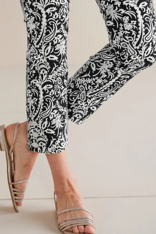 Online Soft Surroundings Soft Essential Superla Slim Leg Crop Pants