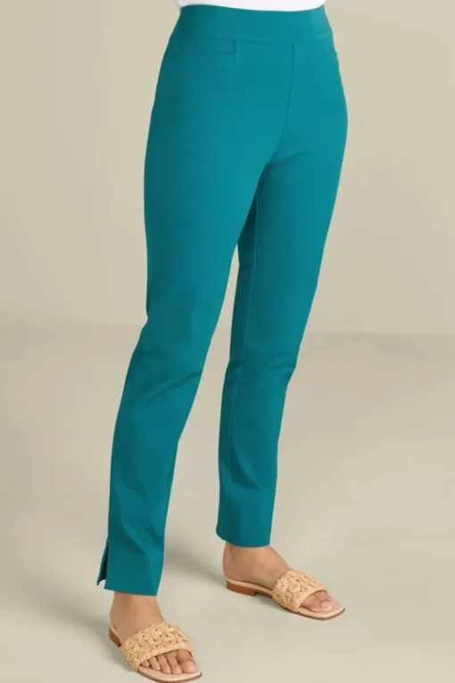Fashion Soft Surroundings Soft Essential Superla Slim Leg Pants