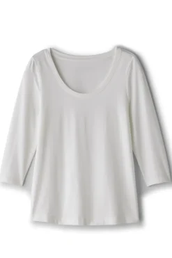 Outlet Soft Surroundings Soft Essential Supima 3/4 Sleeve Tee I