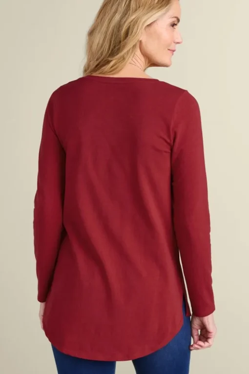 Online Soft Surroundings Soft Essential Supima Isabel Long Sleeve Tunic