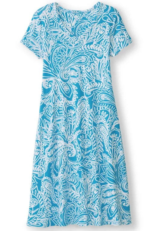 Fashion Soft Surroundings Soft Essential Supima T-Shirt Dress