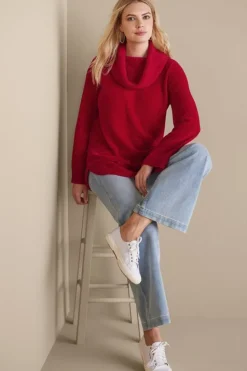 Discount Soft Surroundings Soft Winds Chenille Tunic Sweater