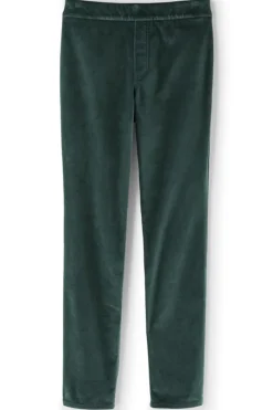 Hot Soft Surroundings Sutton Velveteen Pull-On Slim Leg Pants