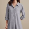 Outlet Soft Surroundings Take It Easy Top MediumHeatherGrey