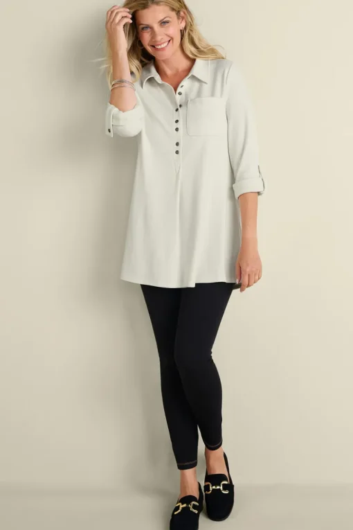 New Soft Surroundings Take It Easy Tunic