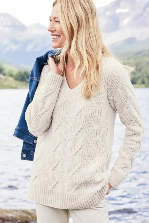 Hot Soft Surroundings Trina Chenille Sweater