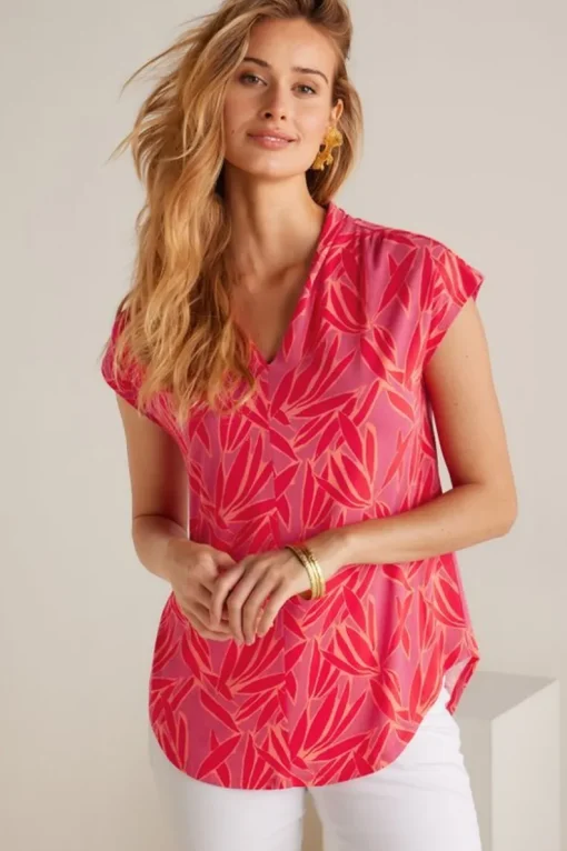 Outlet Soft Surroundings Twilight Luau Printed Tunic