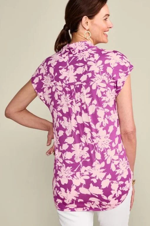 Outlet Soft Surroundings Twilight Luau Printed Tunic
