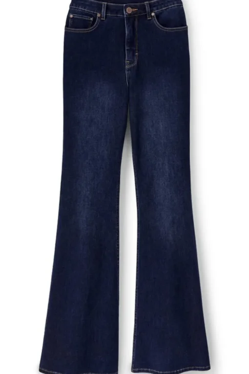 Best Soft Surroundings Ultimate Denim Flare Jeans TidalBlueWash