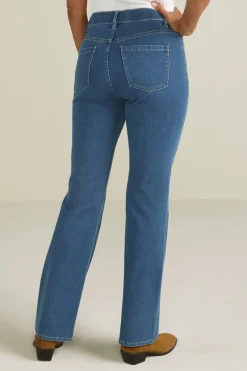 Online Soft Surroundings Ultimate Denim Pull-On Bootcut Jeans