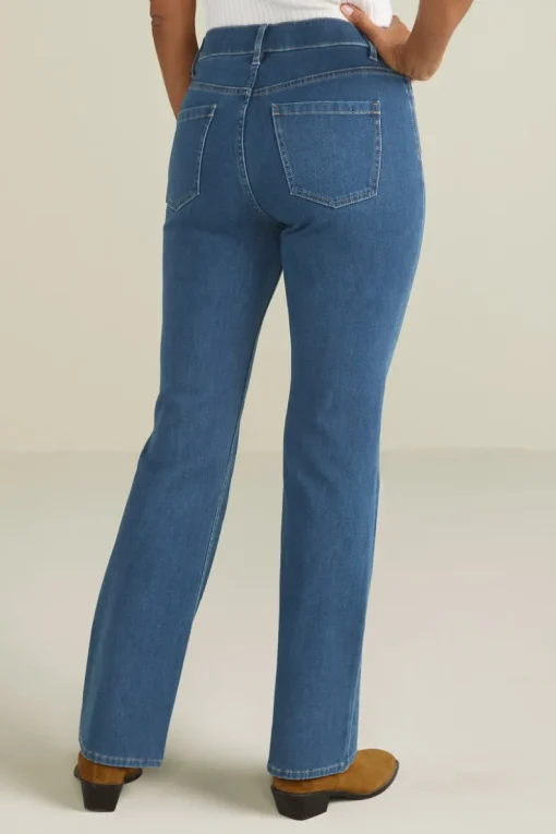 Online Soft Surroundings Ultimate Denim Pull-On Bootcut Jeans