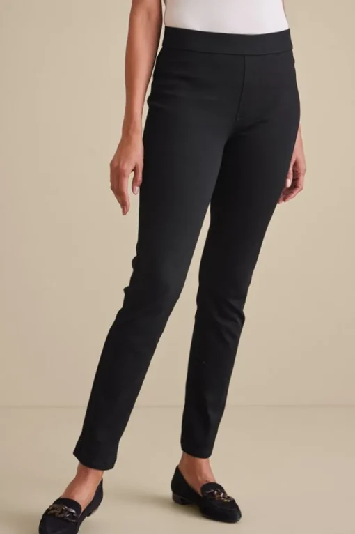 Discount Soft Surroundings Ultimate Denim Pull-On Slim Leg Jeans