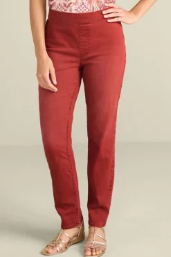 Discount Soft Surroundings Ultimate Denim Pull-On Slim Leg Jeans
