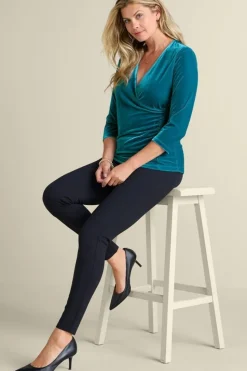 Best Soft Surroundings Velvet Alyssa Knit Top
