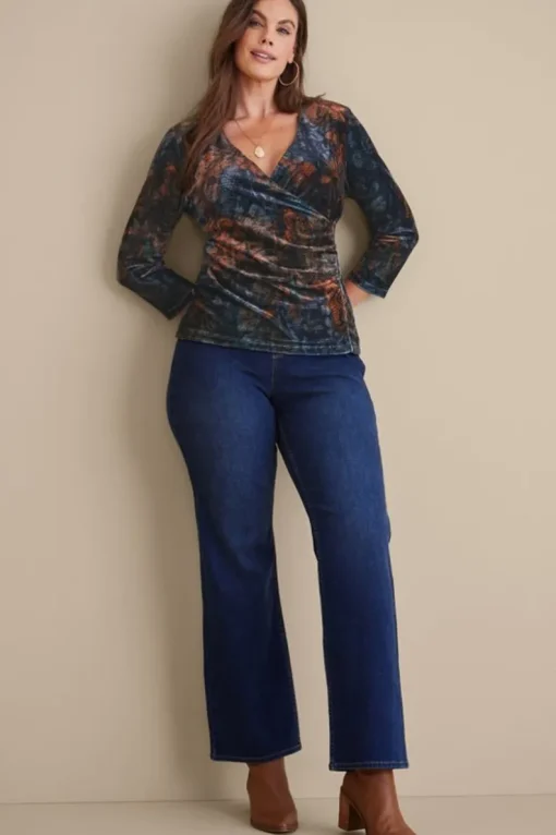 Best Soft Surroundings Velvet Alyssa Knit Top