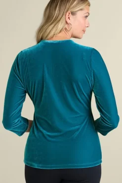 Best Soft Surroundings Velvet Alyssa Knit Top