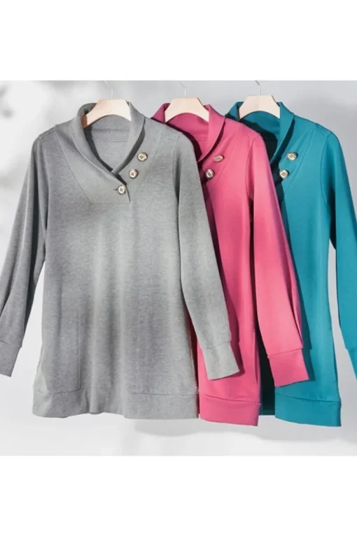 Discount Soft Surroundings Winifred Pullover Cinnamon