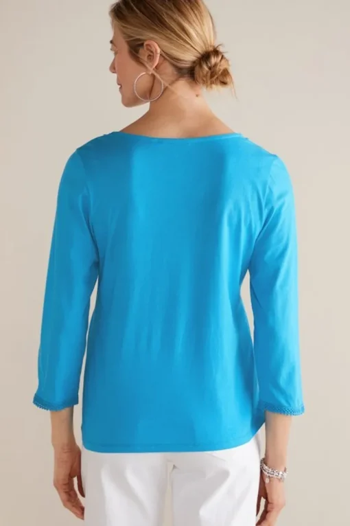 Sale Soft Surroundings Zoey Tee SunkistCoral